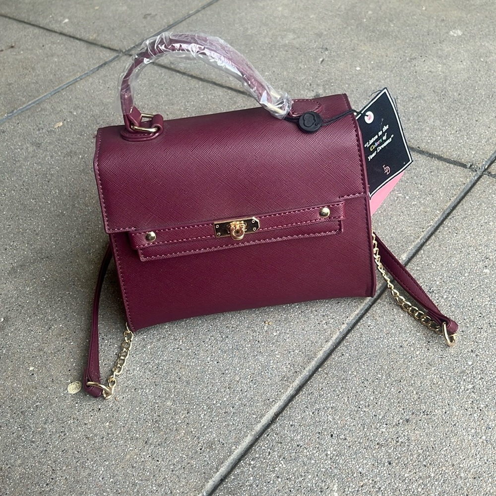 Burgundy Purse